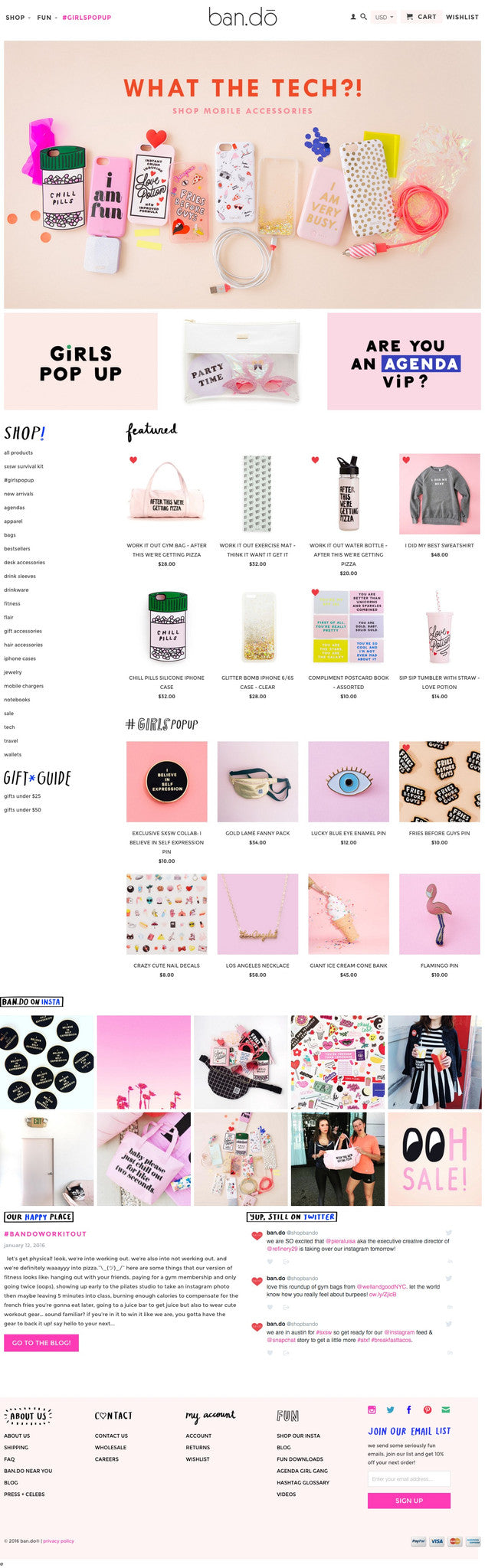 ban.do - Home Page Design